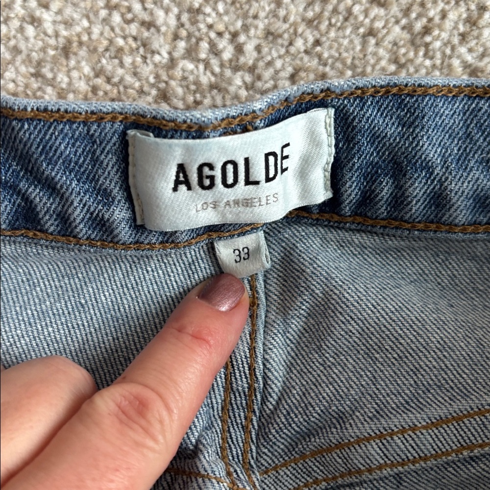 Agolde Riley Crop Jeans - Picture 3 of 6